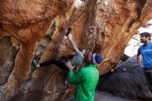 Bouldering in Hueco Tanks on 02/24/2019 with Blue Lizard Climbing and Yoga

Filename: SRM_20190224_1333190.jpg
Aperture: f/5.0
Shutter Speed: 1/320
Body: Canon EOS-1D Mark II
Lens: Canon EF 16-35mm f/2.8 L