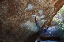 Bouldering in Hueco Tanks on 02/24/2019 with Blue Lizard Climbing and Yoga

Filename: SRM_20190224_1404250.jpg
Aperture: f/5.6
Shutter Speed: 1/250
Body: Canon EOS-1D Mark II
Lens: Canon EF 16-35mm f/2.8 L