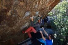 Bouldering in Hueco Tanks on 02/24/2019 with Blue Lizard Climbing and Yoga

Filename: SRM_20190224_1404490.jpg
Aperture: f/5.6
Shutter Speed: 1/320
Body: Canon EOS-1D Mark II
Lens: Canon EF 16-35mm f/2.8 L