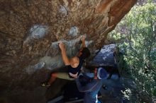 Bouldering in Hueco Tanks on 02/24/2019 with Blue Lizard Climbing and Yoga

Filename: SRM_20190224_1409361.jpg
Aperture: f/5.6
Shutter Speed: 1/320
Body: Canon EOS-1D Mark II
Lens: Canon EF 16-35mm f/2.8 L