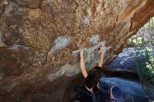 Bouldering in Hueco Tanks on 02/24/2019 with Blue Lizard Climbing and Yoga

Filename: SRM_20190224_1410440.jpg
Aperture: f/5.6
Shutter Speed: 1/200
Body: Canon EOS-1D Mark II
Lens: Canon EF 16-35mm f/2.8 L