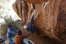 Bouldering in Hueco Tanks on 02/24/2019 with Blue Lizard Climbing and Yoga

Filename: SRM_20190224_1514110.jpg
Aperture: f/4.0
Shutter Speed: 1/400
Body: Canon EOS-1D Mark II
Lens: Canon EF 50mm f/1.8 II