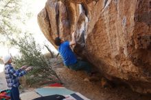 Bouldering in Hueco Tanks on 02/24/2019 with Blue Lizard Climbing and Yoga

Filename: SRM_20190224_1531040.jpg
Aperture: f/4.0
Shutter Speed: 1/500
Body: Canon EOS-1D Mark II
Lens: Canon EF 50mm f/1.8 II