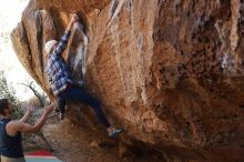 Bouldering in Hueco Tanks on 02/24/2019 with Blue Lizard Climbing and Yoga

Filename: SRM_20190224_1543500.jpg
Aperture: f/4.0
Shutter Speed: 1/320
Body: Canon EOS-1D Mark II
Lens: Canon EF 50mm f/1.8 II