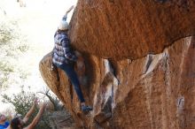 Bouldering in Hueco Tanks on 02/24/2019 with Blue Lizard Climbing and Yoga

Filename: SRM_20190224_1544050.jpg
Aperture: f/4.0
Shutter Speed: 1/400
Body: Canon EOS-1D Mark II
Lens: Canon EF 50mm f/1.8 II