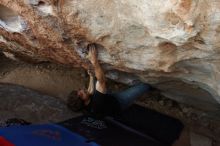 Bouldering in Hueco Tanks on 03/01/2019 with Blue Lizard Climbing and Yoga

Filename: SRM_20190301_1122060.jpg
Aperture: f/5.6
Shutter Speed: 1/160
Body: Canon EOS-1D Mark II
Lens: Canon EF 16-35mm f/2.8 L