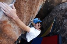 Bouldering in Hueco Tanks on 03/01/2019 with Blue Lizard Climbing and Yoga

Filename: SRM_20190301_1130350.jpg
Aperture: f/5.6
Shutter Speed: 1/320
Body: Canon EOS-1D Mark II
Lens: Canon EF 16-35mm f/2.8 L