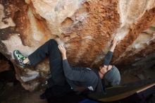 Bouldering in Hueco Tanks on 03/01/2019 with Blue Lizard Climbing and Yoga

Filename: SRM_20190301_1145150.jpg
Aperture: f/5.0
Shutter Speed: 1/200
Body: Canon EOS-1D Mark II
Lens: Canon EF 16-35mm f/2.8 L