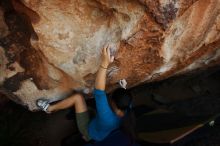 Bouldering in Hueco Tanks on 03/01/2019 with Blue Lizard Climbing and Yoga

Filename: SRM_20190301_1147030.jpg
Aperture: f/5.0
Shutter Speed: 1/400
Body: Canon EOS-1D Mark II
Lens: Canon EF 16-35mm f/2.8 L