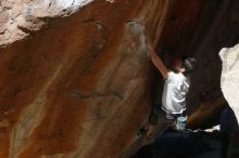 Bouldering in Hueco Tanks on 03/01/2019 with Blue Lizard Climbing and Yoga

Filename: SRM_20190301_1157470.jpg
Aperture: f/4.0
Shutter Speed: 1/1250
Body: Canon EOS-1D Mark II
Lens: Canon EF 50mm f/1.8 II