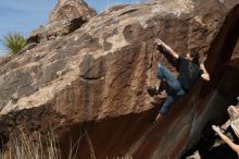 Bouldering in Hueco Tanks on 03/01/2019 with Blue Lizard Climbing and Yoga

Filename: SRM_20190301_1208580.jpg
Aperture: f/5.0
Shutter Speed: 1/250
Body: Canon EOS-1D Mark II
Lens: Canon EF 50mm f/1.8 II