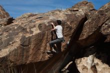 Bouldering in Hueco Tanks on 03/01/2019 with Blue Lizard Climbing and Yoga

Filename: SRM_20190301_1213440.jpg
Aperture: f/5.6
Shutter Speed: 1/250
Body: Canon EOS-1D Mark II
Lens: Canon EF 50mm f/1.8 II
