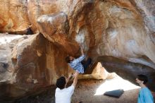 Bouldering in Hueco Tanks on 03/01/2019 with Blue Lizard Climbing and Yoga

Filename: SRM_20190301_1234240.jpg
Aperture: f/5.0
Shutter Speed: 1/250
Body: Canon EOS-1D Mark II
Lens: Canon EF 16-35mm f/2.8 L