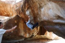 Bouldering in Hueco Tanks on 03/01/2019 with Blue Lizard Climbing and Yoga

Filename: SRM_20190301_1249560.jpg
Aperture: f/5.0
Shutter Speed: 1/160
Body: Canon EOS-1D Mark II
Lens: Canon EF 16-35mm f/2.8 L