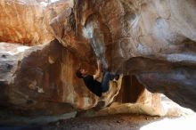 Bouldering in Hueco Tanks on 03/01/2019 with Blue Lizard Climbing and Yoga

Filename: SRM_20190301_1253000.jpg
Aperture: f/5.0
Shutter Speed: 1/200
Body: Canon EOS-1D Mark II
Lens: Canon EF 16-35mm f/2.8 L