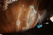 Bouldering in Hueco Tanks on 03/01/2019 with Blue Lizard Climbing and Yoga

Filename: SRM_20190301_1300080.jpg
Aperture: f/8.0
Shutter Speed: 1/250
Body: Canon EOS-1D Mark II
Lens: Canon EF 16-35mm f/2.8 L