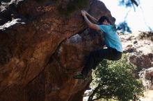 Bouldering in Hueco Tanks on 03/01/2019 with Blue Lizard Climbing and Yoga

Filename: SRM_20190301_1337530.jpg
Aperture: f/3.5
Shutter Speed: 1/500
Body: Canon EOS-1D Mark II
Lens: Canon EF 50mm f/1.8 II