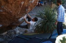 Bouldering in Hueco Tanks on 03/01/2019 with Blue Lizard Climbing and Yoga

Filename: SRM_20190301_1341580.jpg
Aperture: f/3.5
Shutter Speed: 1/160
Body: Canon EOS-1D Mark II
Lens: Canon EF 50mm f/1.8 II