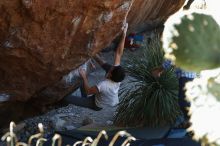 Bouldering in Hueco Tanks on 03/01/2019 with Blue Lizard Climbing and Yoga

Filename: SRM_20190301_1342100.jpg
Aperture: f/3.5
Shutter Speed: 1/200
Body: Canon EOS-1D Mark II
Lens: Canon EF 50mm f/1.8 II