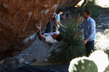 Bouldering in Hueco Tanks on 03/01/2019 with Blue Lizard Climbing and Yoga

Filename: SRM_20190301_1342150.jpg
Aperture: f/3.5
Shutter Speed: 1/200
Body: Canon EOS-1D Mark II
Lens: Canon EF 50mm f/1.8 II