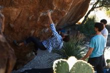 Bouldering in Hueco Tanks on 03/01/2019 with Blue Lizard Climbing and Yoga

Filename: SRM_20190301_1344210.jpg
Aperture: f/3.5
Shutter Speed: 1/250
Body: Canon EOS-1D Mark II
Lens: Canon EF 50mm f/1.8 II