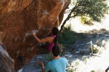 Bouldering in Hueco Tanks on 03/01/2019 with Blue Lizard Climbing and Yoga

Filename: SRM_20190301_1351310.jpg
Aperture: f/3.5
Shutter Speed: 1/250
Body: Canon EOS-1D Mark II
Lens: Canon EF 50mm f/1.8 II
