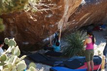 Bouldering in Hueco Tanks on 03/01/2019 with Blue Lizard Climbing and Yoga

Filename: SRM_20190301_1400190.jpg
Aperture: f/3.2
Shutter Speed: 1/320
Body: Canon EOS-1D Mark II
Lens: Canon EF 50mm f/1.8 II