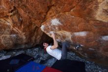 Bouldering in Hueco Tanks on 03/01/2019 with Blue Lizard Climbing and Yoga

Filename: SRM_20190301_1438540.jpg
Aperture: f/4.5
Shutter Speed: 1/320
Body: Canon EOS-1D Mark II
Lens: Canon EF 16-35mm f/2.8 L