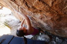 Bouldering in Hueco Tanks on 03/01/2019 with Blue Lizard Climbing and Yoga

Filename: SRM_20190301_1456080.jpg
Aperture: f/5.0
Shutter Speed: 1/125
Body: Canon EOS-1D Mark II
Lens: Canon EF 16-35mm f/2.8 L