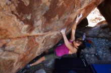 Bouldering in Hueco Tanks on 03/01/2019 with Blue Lizard Climbing and Yoga

Filename: SRM_20190301_1500070.jpg
Aperture: f/5.0
Shutter Speed: 1/250
Body: Canon EOS-1D Mark II
Lens: Canon EF 16-35mm f/2.8 L