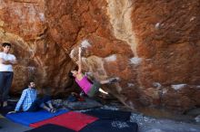 Bouldering in Hueco Tanks on 03/01/2019 with Blue Lizard Climbing and Yoga

Filename: SRM_20190301_1505431.jpg
Aperture: f/5.0
Shutter Speed: 1/200
Body: Canon EOS-1D Mark II
Lens: Canon EF 16-35mm f/2.8 L