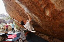 Bouldering in Hueco Tanks on 03/01/2019 with Blue Lizard Climbing and Yoga

Filename: SRM_20190301_1600170.jpg
Aperture: f/5.6
Shutter Speed: 1/500
Body: Canon EOS-1D Mark II
Lens: Canon EF 16-35mm f/2.8 L