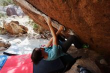 Bouldering in Hueco Tanks on 03/01/2019 with Blue Lizard Climbing and Yoga

Filename: SRM_20190301_1602270.jpg
Aperture: f/5.6
Shutter Speed: 1/640
Body: Canon EOS-1D Mark II
Lens: Canon EF 16-35mm f/2.8 L