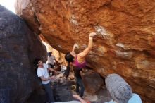 Bouldering in Hueco Tanks on 03/01/2019 with Blue Lizard Climbing and Yoga

Filename: SRM_20190301_1626440.jpg
Aperture: f/4.5
Shutter Speed: 1/250
Body: Canon EOS-1D Mark II
Lens: Canon EF 16-35mm f/2.8 L