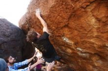 Bouldering in Hueco Tanks on 03/01/2019 with Blue Lizard Climbing and Yoga

Filename: SRM_20190301_1705420.jpg
Aperture: f/5.0
Shutter Speed: 1/250
Body: Canon EOS-1D Mark II
Lens: Canon EF 16-35mm f/2.8 L