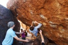 Bouldering in Hueco Tanks on 03/01/2019 with Blue Lizard Climbing and Yoga

Filename: SRM_20190301_1712170.jpg
Aperture: f/5.0
Shutter Speed: 1/200
Body: Canon EOS-1D Mark II
Lens: Canon EF 16-35mm f/2.8 L