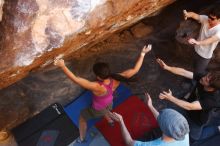 Bouldering in Hueco Tanks on 03/01/2019 with Blue Lizard Climbing and Yoga

Filename: SRM_20190301_1722090.jpg
Aperture: f/5.0
Shutter Speed: 1/160
Body: Canon EOS-1D Mark II
Lens: Canon EF 16-35mm f/2.8 L