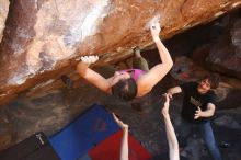Bouldering in Hueco Tanks on 03/01/2019 with Blue Lizard Climbing and Yoga

Filename: SRM_20190301_1724141.jpg
Aperture: f/5.0
Shutter Speed: 1/200
Body: Canon EOS-1D Mark II
Lens: Canon EF 16-35mm f/2.8 L