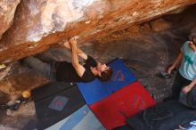 Bouldering in Hueco Tanks on 03/01/2019 with Blue Lizard Climbing and Yoga

Filename: SRM_20190301_1733090.jpg
Aperture: f/5.0
Shutter Speed: 1/200
Body: Canon EOS-1D Mark II
Lens: Canon EF 16-35mm f/2.8 L