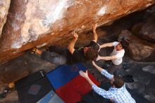 Bouldering in Hueco Tanks on 03/01/2019 with Blue Lizard Climbing and Yoga

Filename: SRM_20190301_1733420.jpg
Aperture: f/5.0
Shutter Speed: 1/200
Body: Canon EOS-1D Mark II
Lens: Canon EF 16-35mm f/2.8 L