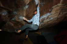 Bouldering in Hueco Tanks on 03/02/2019 with Blue Lizard Climbing and Yoga

Filename: SRM_20190302_1214090.jpg
Aperture: f/8.0
Shutter Speed: 1/250
Body: Canon EOS-1D Mark II
Lens: Canon EF 16-35mm f/2.8 L