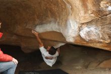 Bouldering in Hueco Tanks on 03/02/2019 with Blue Lizard Climbing and Yoga

Filename: SRM_20190302_1243150.jpg
Aperture: f/3.5
Shutter Speed: 1/250
Body: Canon EOS-1D Mark II
Lens: Canon EF 50mm f/1.8 II