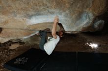 Bouldering in Hueco Tanks on 03/02/2019 with Blue Lizard Climbing and Yoga

Filename: SRM_20190302_1308140.jpg
Aperture: f/8.0
Shutter Speed: 1/250
Body: Canon EOS-1D Mark II
Lens: Canon EF 16-35mm f/2.8 L