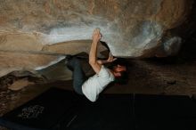 Bouldering in Hueco Tanks on 03/02/2019 with Blue Lizard Climbing and Yoga

Filename: SRM_20190302_1308150.jpg
Aperture: f/8.0
Shutter Speed: 1/250
Body: Canon EOS-1D Mark II
Lens: Canon EF 16-35mm f/2.8 L