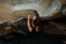 Bouldering in Hueco Tanks on 03/02/2019 with Blue Lizard Climbing and Yoga

Filename: SRM_20190302_1312150.jpg
Aperture: f/8.0
Shutter Speed: 1/250
Body: Canon EOS-1D Mark II
Lens: Canon EF 16-35mm f/2.8 L