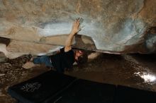 Bouldering in Hueco Tanks on 03/02/2019 with Blue Lizard Climbing and Yoga

Filename: SRM_20190302_1321250.jpg
Aperture: f/8.0
Shutter Speed: 1/250
Body: Canon EOS-1D Mark II
Lens: Canon EF 16-35mm f/2.8 L