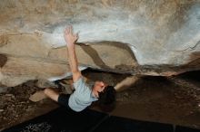 Bouldering in Hueco Tanks on 03/02/2019 with Blue Lizard Climbing and Yoga

Filename: SRM_20190302_1324170.jpg
Aperture: f/8.0
Shutter Speed: 1/250
Body: Canon EOS-1D Mark II
Lens: Canon EF 16-35mm f/2.8 L