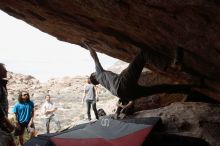 Bouldering in Hueco Tanks on 03/02/2019 with Blue Lizard Climbing and Yoga

Filename: SRM_20190302_1345410.jpg
Aperture: f/5.6
Shutter Speed: 1/400
Body: Canon EOS-1D Mark II
Lens: Canon EF 16-35mm f/2.8 L