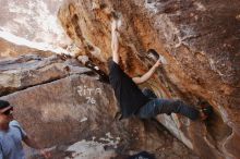 Bouldering in Hueco Tanks on 03/02/2019 with Blue Lizard Climbing and Yoga

Filename: SRM_20190302_1459140.jpg
Aperture: f/5.6
Shutter Speed: 1/250
Body: Canon EOS-1D Mark II
Lens: Canon EF 16-35mm f/2.8 L