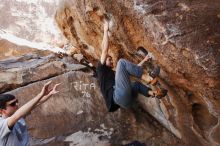 Bouldering in Hueco Tanks on 03/02/2019 with Blue Lizard Climbing and Yoga

Filename: SRM_20190302_1459150.jpg
Aperture: f/5.6
Shutter Speed: 1/250
Body: Canon EOS-1D Mark II
Lens: Canon EF 16-35mm f/2.8 L